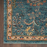 Nourison 2020 NR204 Teal Persian Indoor Rug