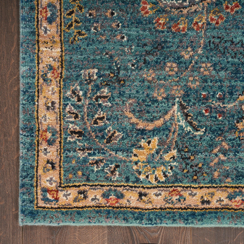 Nourison 2020 NR204 Teal Persian Indoor Rug