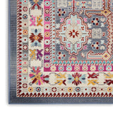 Nourison Vintage Kashan VKA05 Grey/Multi Bohemian Indoor Rug