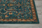 Nourison 2020 NR204 Teal Persian Indoor Rug