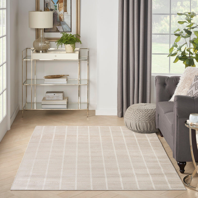 Nourison Serenity Home SRH05 Ivory Modern Indoor Rug