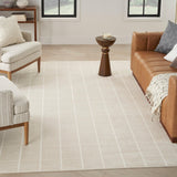 Nourison Serenity Home SRH05 Ivory Modern Indoor Rug