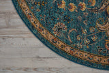 Nourison 2020 NR204 Teal Persian Indoor Rug